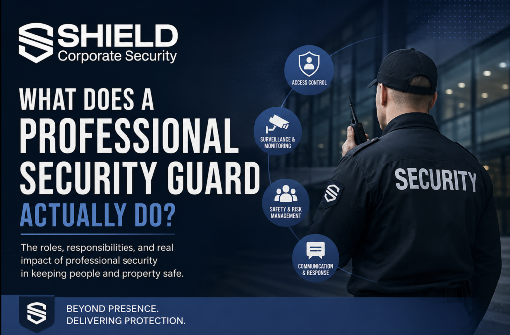 What Does a Professional Security Guard Actually Do?