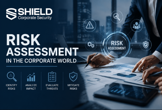 Risk Assessment: 7 Steps to Identify Business Threats | Shield Corporate Security Corporate Risk Assessment and Security Management